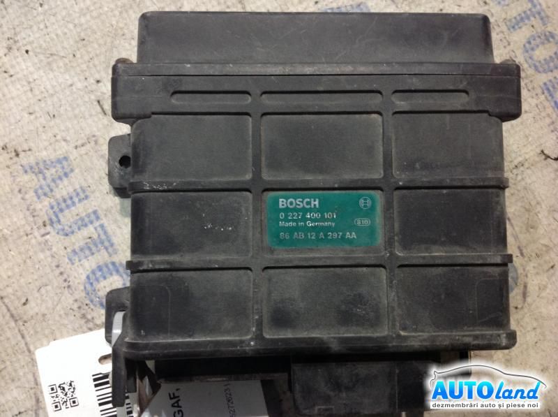 Calculator ECU Motor FORD ESCORT IV (GAF,AWF,ABFT) 1985-1990 Cod 86AB12A297AA 