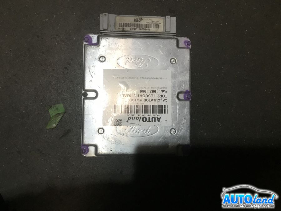 Calculator ECU Motor FORD ESCORT VI (GAL) 1992-1995 Cod E9AF14A624AA 