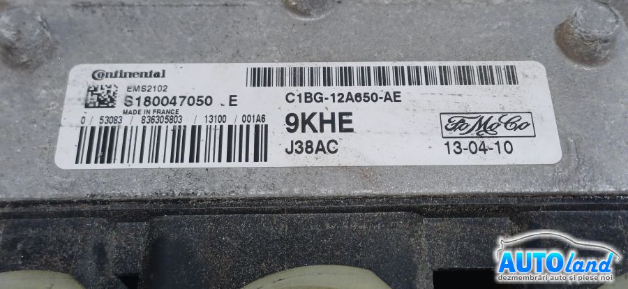 Calculator Ecu Motor FORD FIESTA VI 2008-2025 Cod C1BG12A650AE 