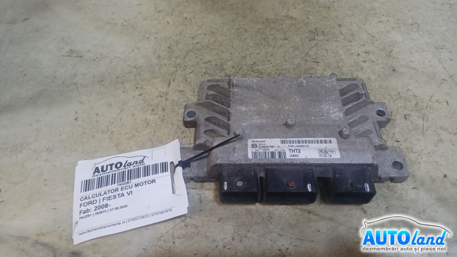 Calculator Ecu Motor FORD FIESTA VI 2008-2025 Cod F1B112A650UC 