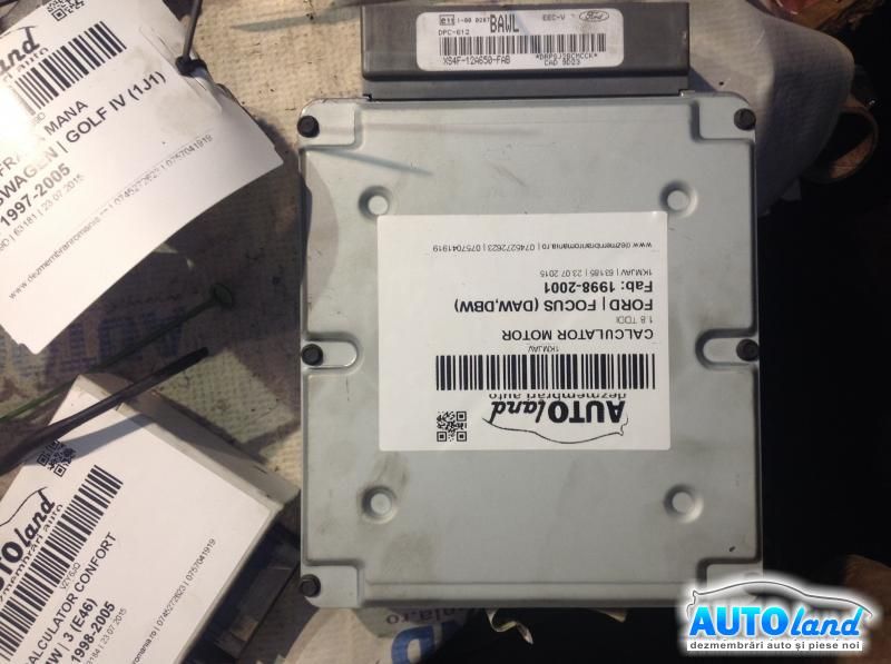 Calculator ECU Motor FORD FOCUS (DAW,DBW) 1998-2001 Cod XS4F12A650FAB 