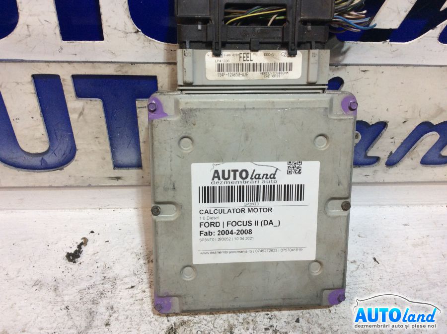 Calculator ECU Motor FORD FOCUS II (DA_) 2004-2008 Cod 1S4F12A650AJB 