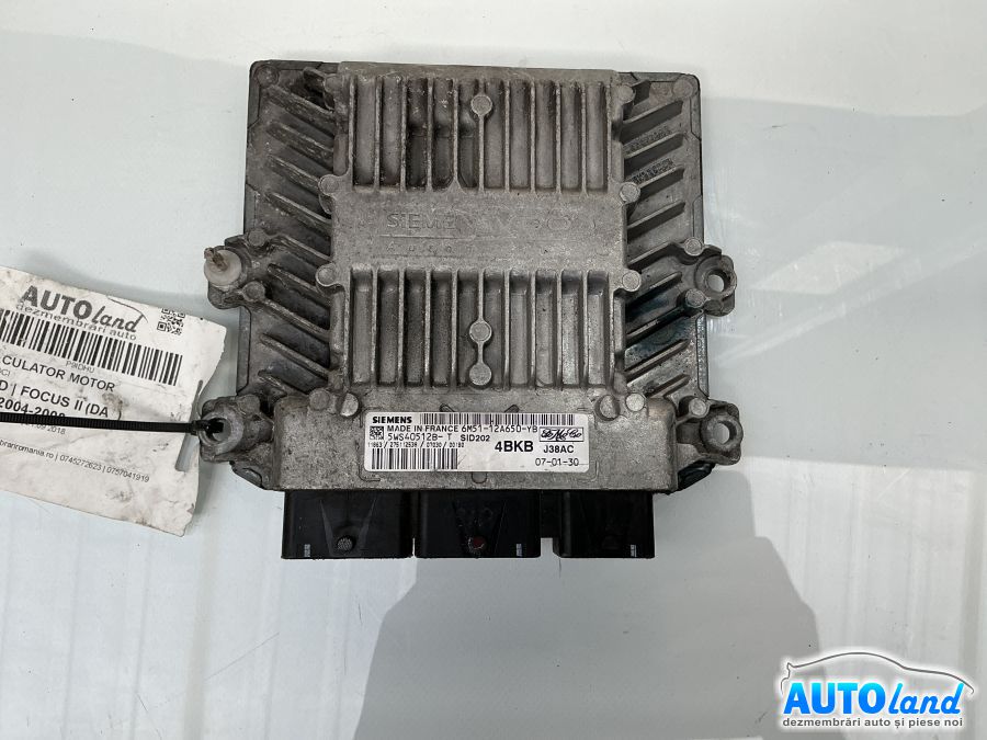 Calculator ECU Motor FORD FOCUS II (DA_) 2004-2008 Cod 6M5112A650YB 