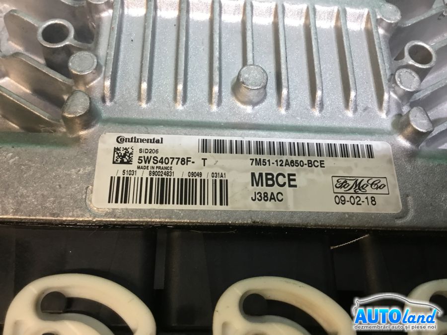 Calculator ECU Motor FORD FOCUS II (DA_) 2004-2008 Cod 7M5112A650BCE 