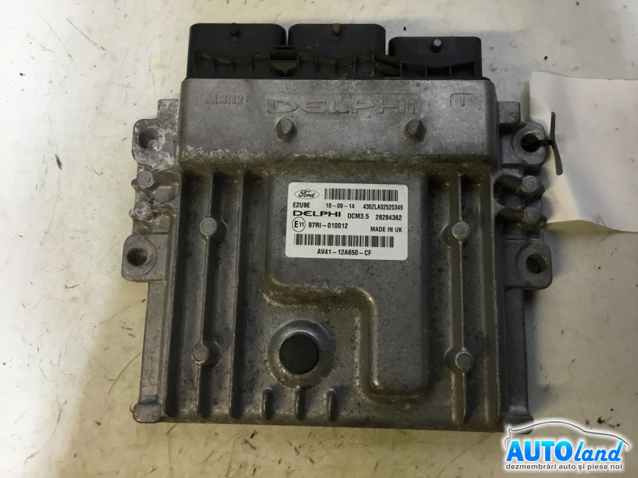 Calculator Ecu Motor FORD KUGA I 2008-2010 Cod AV4112A650CF 