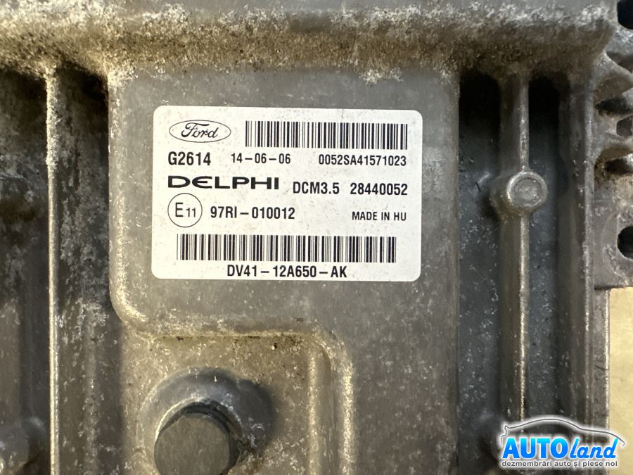 Calculator Ecu Motor FORD KUGA II 2012-2014 Cod DV4112A650AK 
