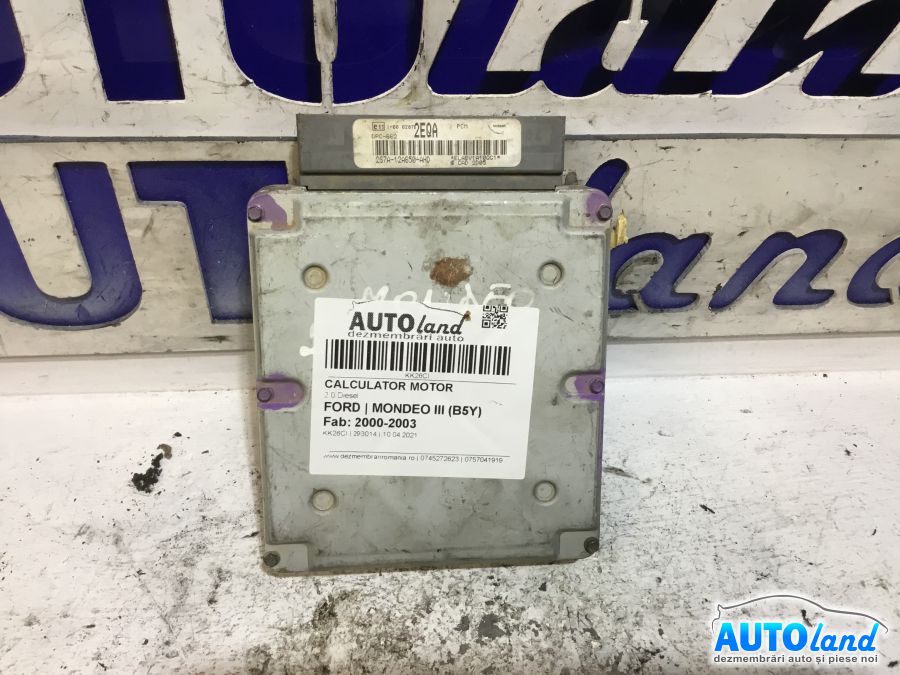 Calculator ECU Motor FORD MONDEO III (B5Y) 2000-2003 Cod 2S7A12A650AHD 