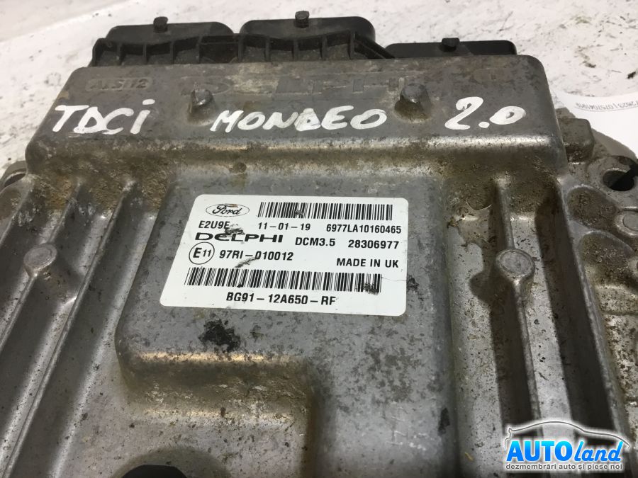 Calculator ECU Motor FORD MONDEO IV 2007-2025 Cod BG9112A650RF 