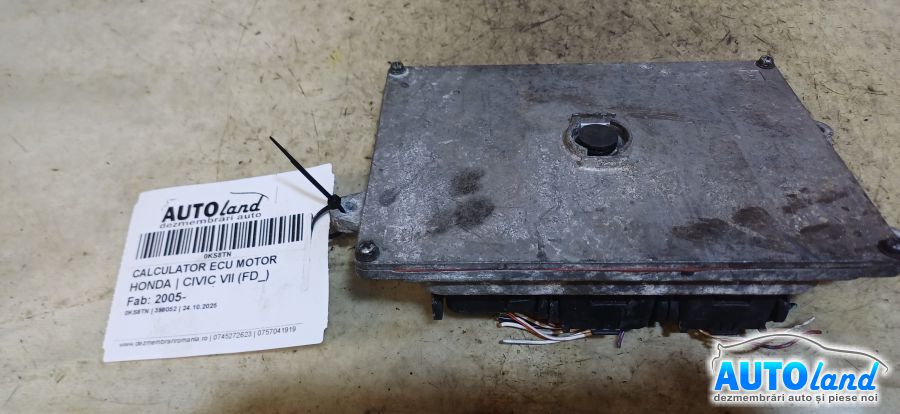 Calculator Ecu Motor HONDA CIVIC VII (FD_) 2005-2025 Cod 37820RSAG12 