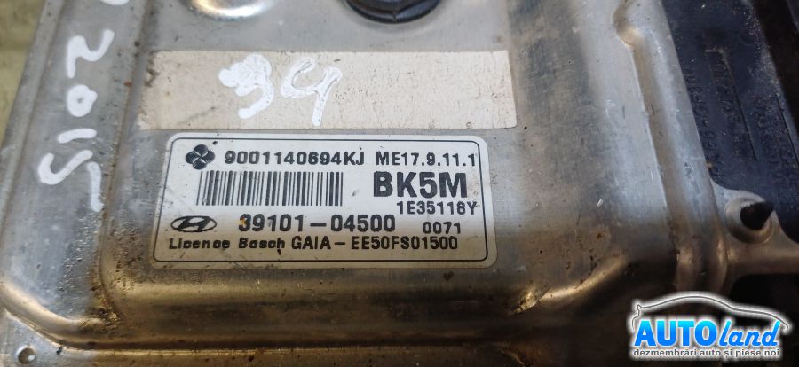 Calculator Ecu Motor HYUNDAI i10 2007-2025 Cod 3910104500 