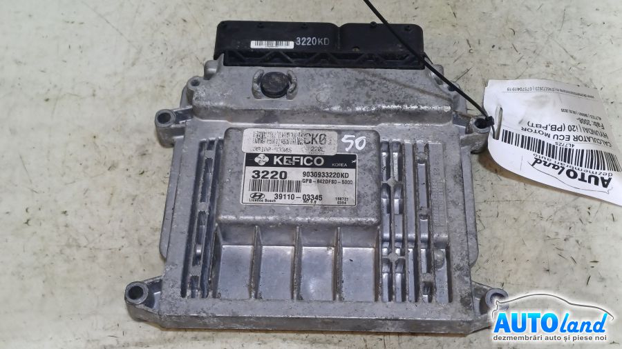 Calculator Ecu Motor HYUNDAI i20 (PB,PBT) 2008-2025 Cod 9030933220KD 
