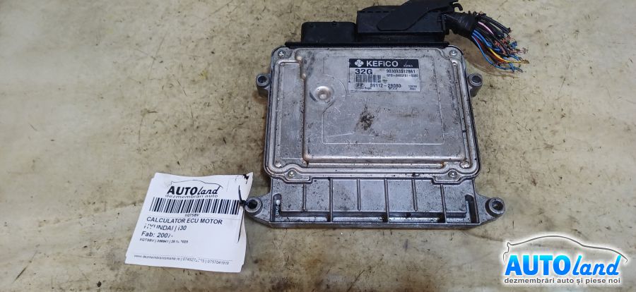 Calculator Ecu Motor HYUNDAI i30 2007-2025 Cod 391122B080 