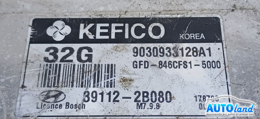 Calculator Ecu Motor HYUNDAI i30 2007-2025 Cod 391122B080 