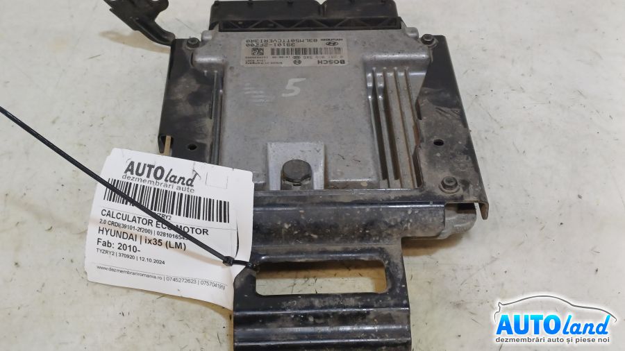 Calculator Ecu Motor HYUNDAI ix35 (LM) 2010-2025 Cod 0281016545 