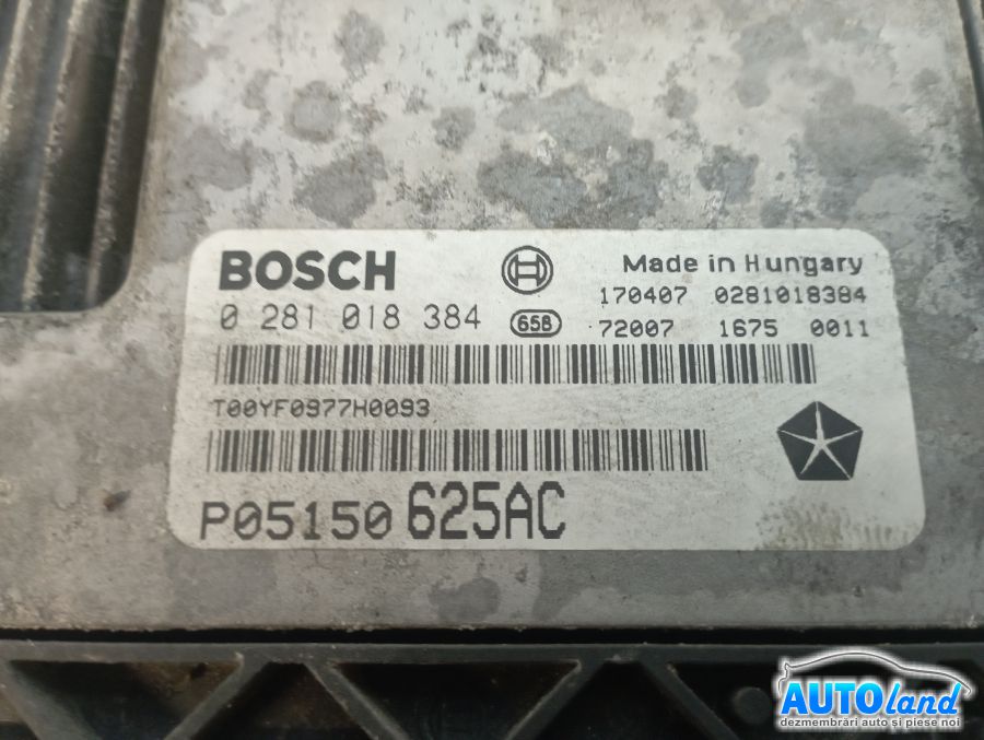 Calculator Ecu Motor JEEP GRAND CHEROKEE III 2003-2026 Cod P05150625AC 