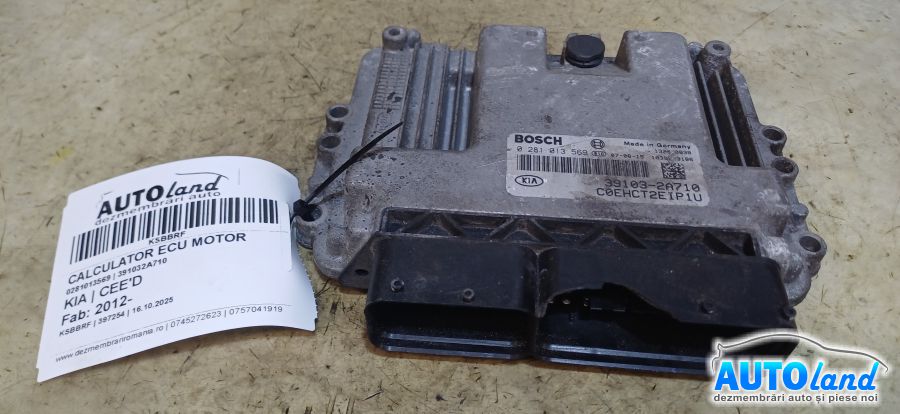 Calculator Ecu Motor KIA CEE