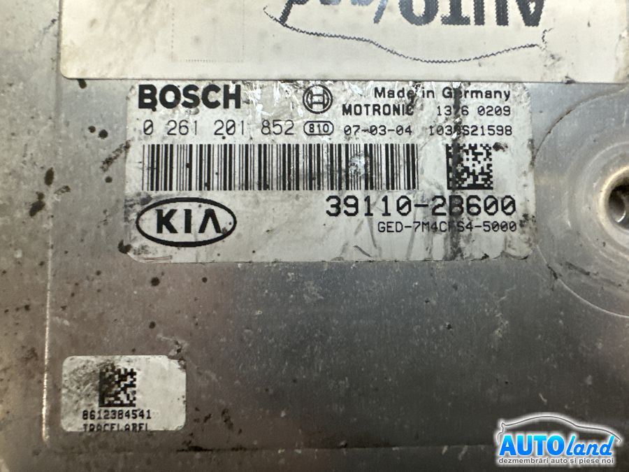 Calculator Ecu Motor KIA CEE
