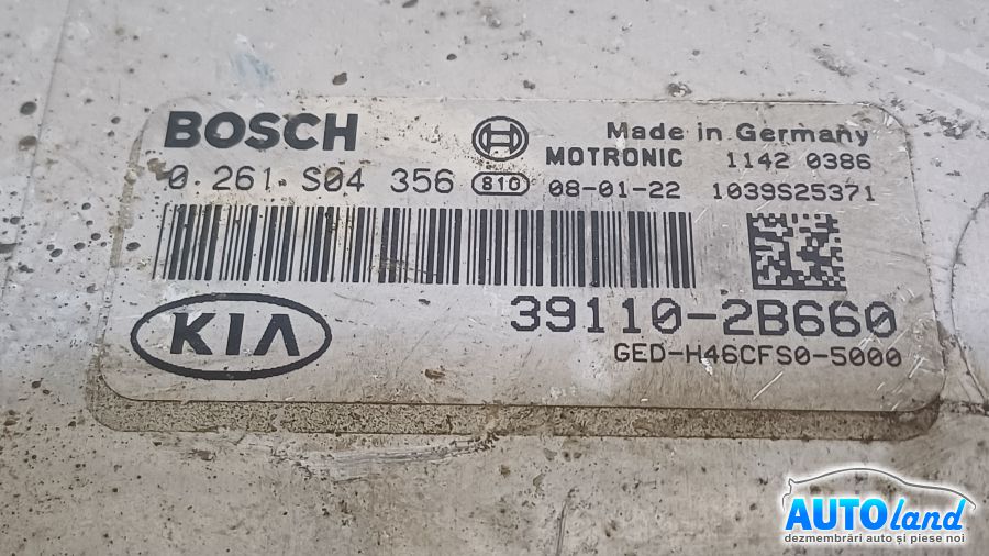Calculator Ecu Motor KIA CEE