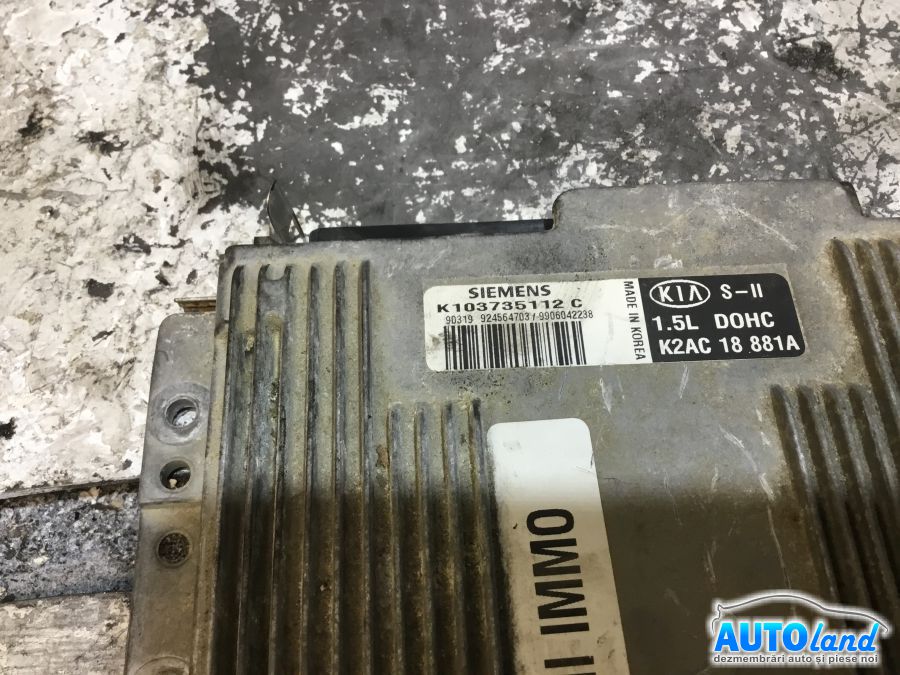 Calculator ECU Motor KIA SEPHIA (FB) 1996-2001 Cod K2AC18881A 