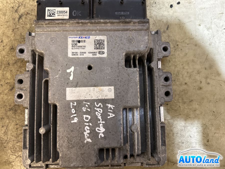 Calculator Ecu Motor KIA SPORTAGE (SL) 2010-2025 Cod 391002U930 