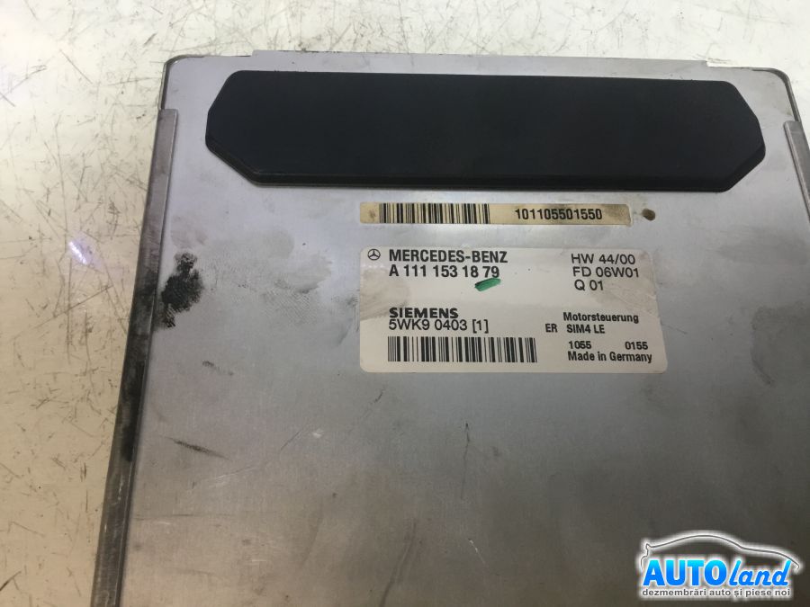 Calculator ECU Motor MERCEDES-BENZ E-CLASS (W210) 1995-2002 Cod A1111531879 