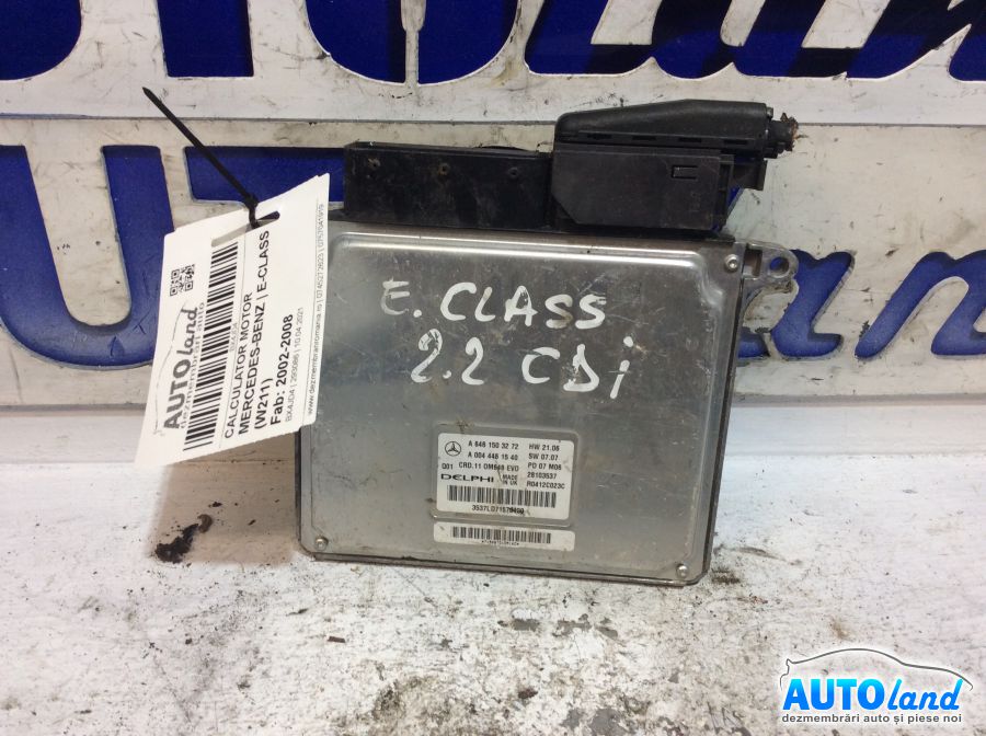 Calculator ECU Motor MERCEDES-BENZ E-CLASS (W211) 2002-2008 Cod A6461503272 