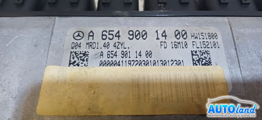 Calculator Ecu Motor MERCEDES-BENZ E-class (W213) 2016-2020 Cod A6549001400 