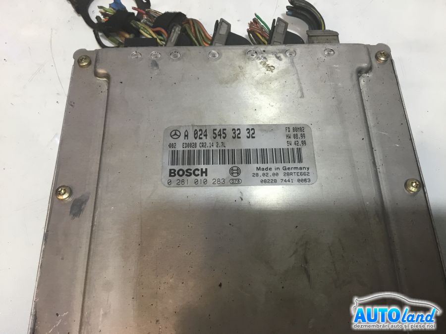 Calculator ECU Motor MERCEDES-BENZ M-CLASS (W163) 1998-2005 Cod A0245453232 