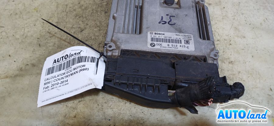 Calculator Ecu Motor MINI COUNTRYMAN (R60) 2010-2014 Cod 8512415 