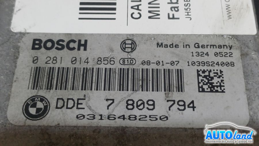 Calculator Ecu Motor MINI HATCH (R56) 2006-2014 Cod 7809794 