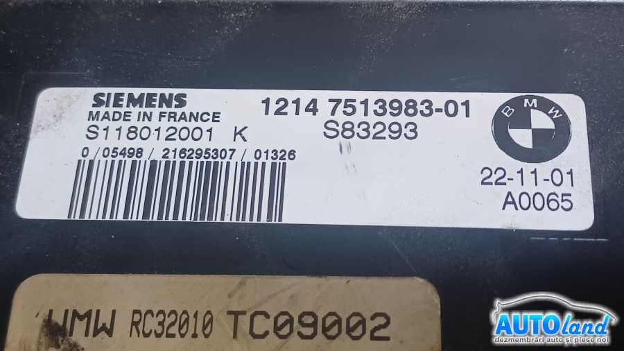 Calculator Ecu Motor MINI MINI (R50,R53) 2001-2025 Cod 7513983 