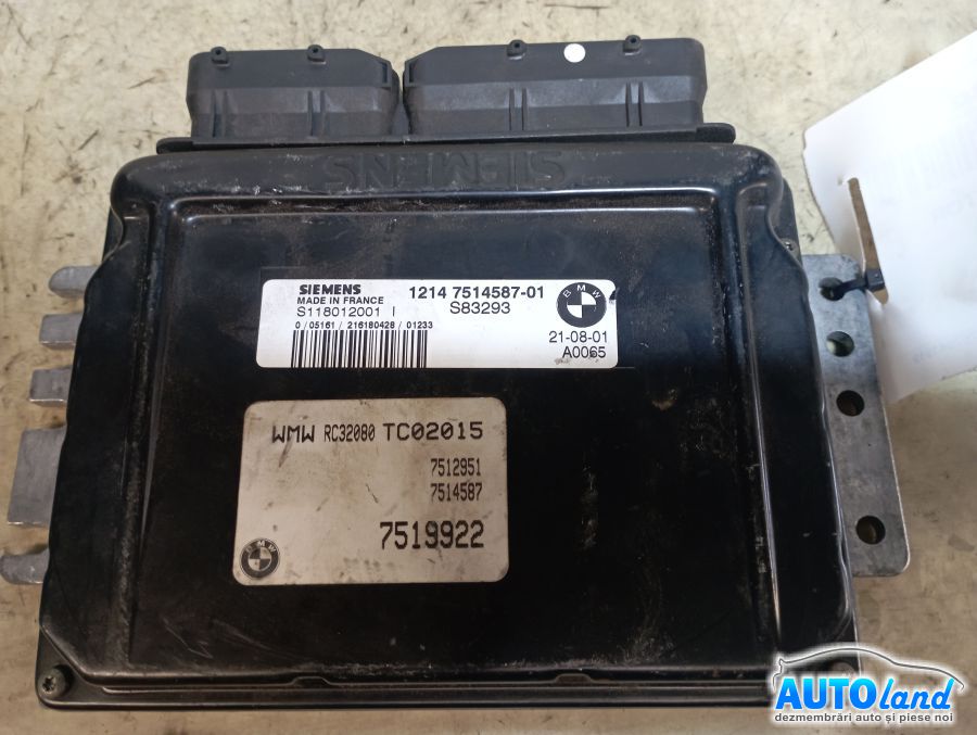 Calculator Ecu Motor MINI MINI (R50,R53) 2001-2025 Cod 7514587 