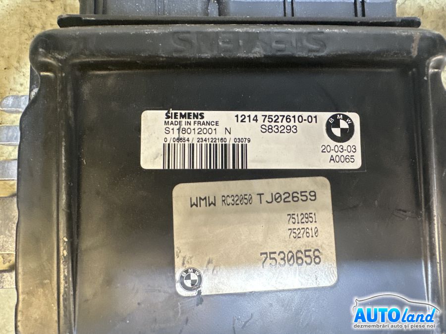 Calculator Ecu Motor MINI MINI (R50,R53) 2001-2025 Cod 7527610 