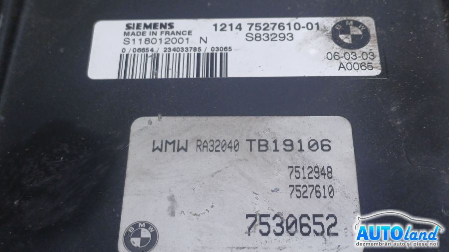 Calculator Ecu Motor MINI MINI (R50,R53) 2001-2025 Cod 7530652 