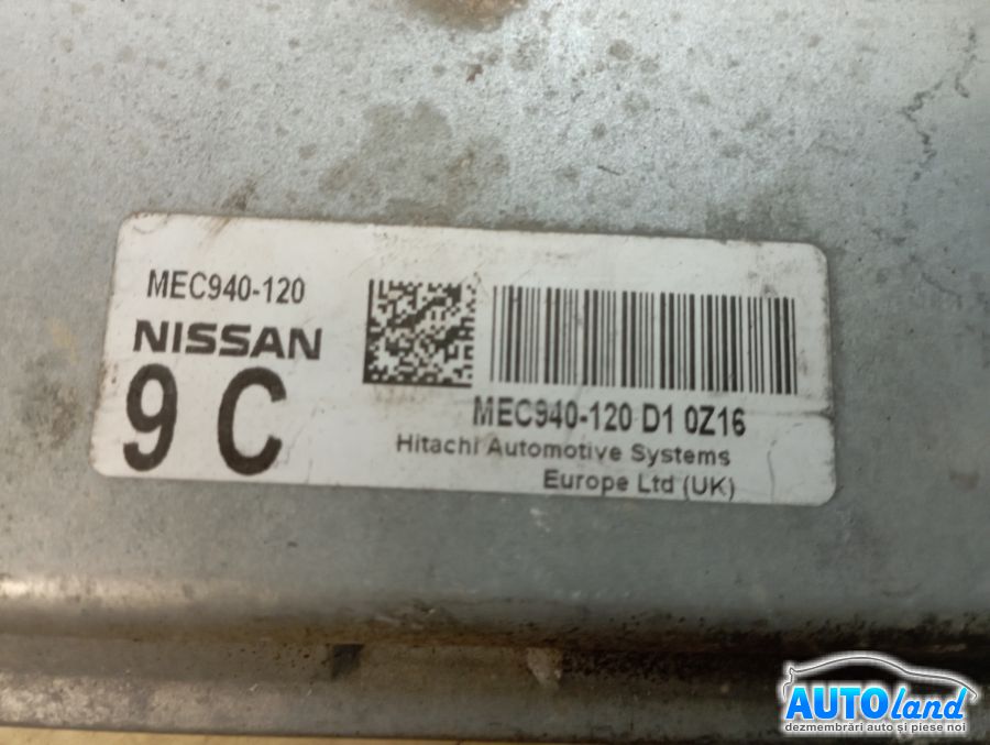 Calculator Ecu Motor NISSAN JUKE 2010-2025 Cod MEC940120 