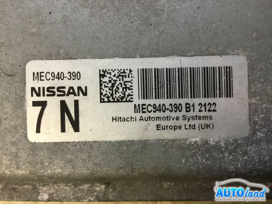 Calculator Ecu Motor NISSAN JUKE 2010-2025 Cod MEC940390 
