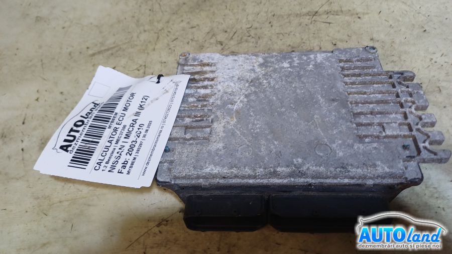 Calculator Ecu Motor NISSAN MICRA III (K12) 2003-2010 Cod MEC37300 