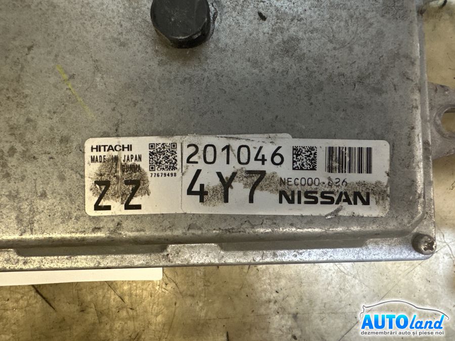 Calculator Ecu Motor NISSAN MICRA III (K12) 2003-2010 Cod NEC000826 