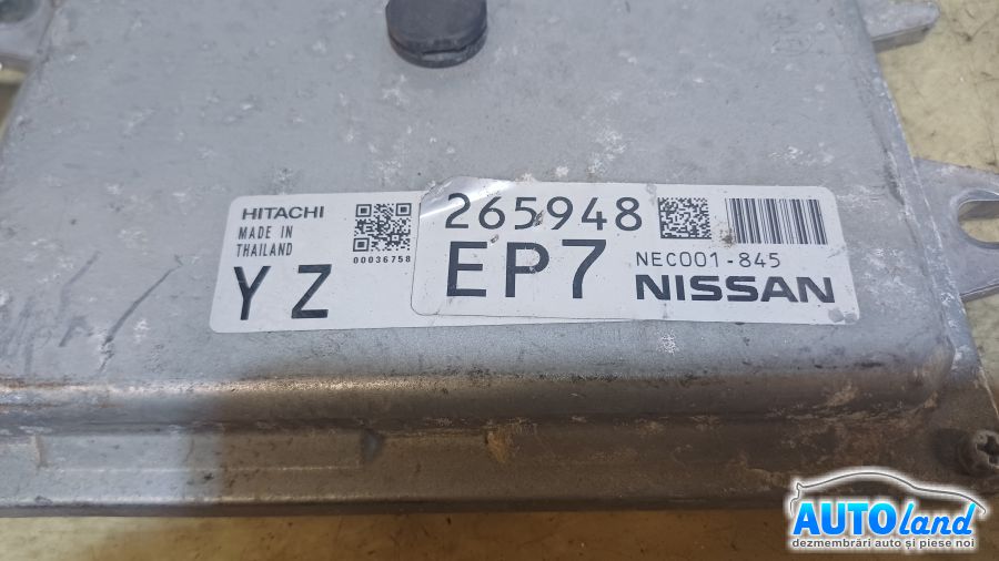 Calculator Ecu Motor NISSAN MICRA IV (K13) 2010-2025 Cod BEM320600 