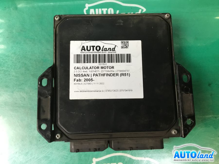 Calculator ECU Motor NISSAN PATHFINDER (R51) 2005-2025 Cod 2758004737 