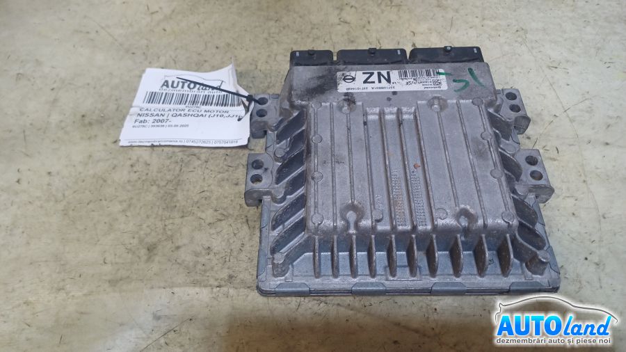 Calculator Ecu Motor NISSAN QASHQAI (J10,JJ10) 2007-2025 Cod 237101449R 