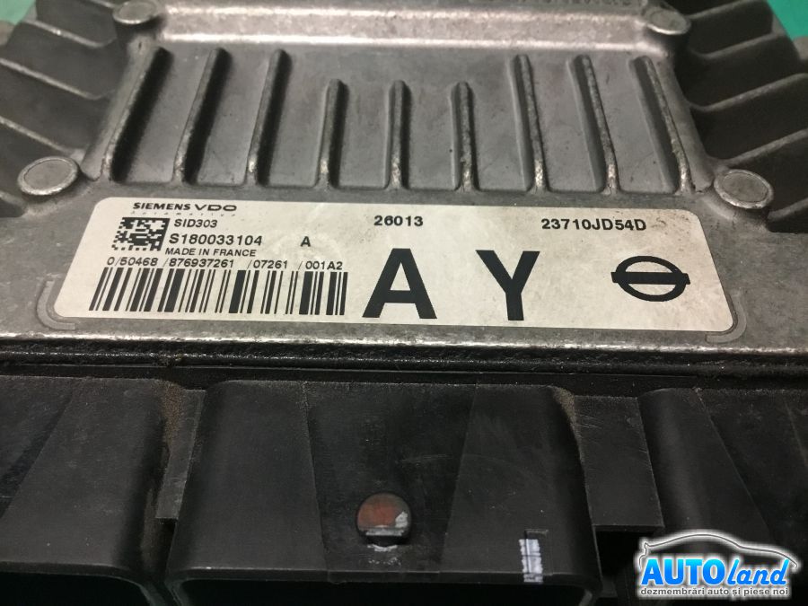 Calculator ECU Motor NISSAN QASHQAI (J10,JJ10) 2007-2025 Cod 23710JD54D 