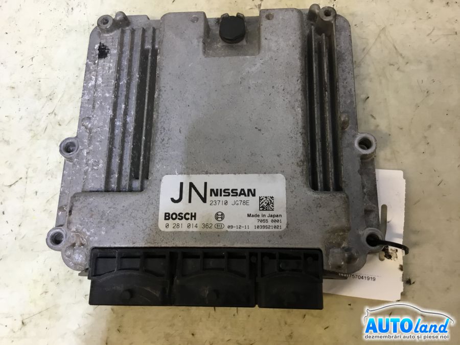 Calculator Ecu Motor NISSAN X-TRAIL (T31) 2007-2025 Cod 23710JG78E 