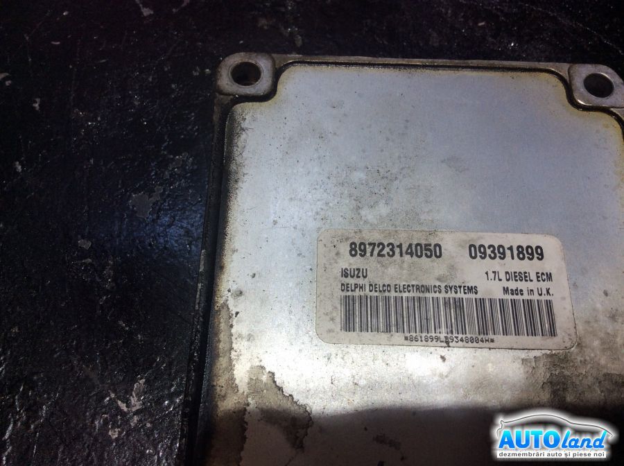 Calculator ECU Motor OPEL ASTRA G hatchback (F48_,F08_) 1998-2009 Cod 09391899 