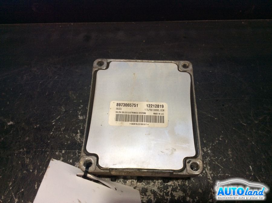 Calculator ECU Motor OPEL ASTRA G hatchback (F48_,F08_) 1998-2009 Cod 12212819 