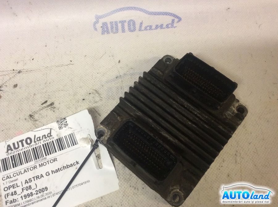 Calculator ECU Motor OPEL ASTRA G hatchback (F48_,F08_) 1998-2009 Cod 12212819 