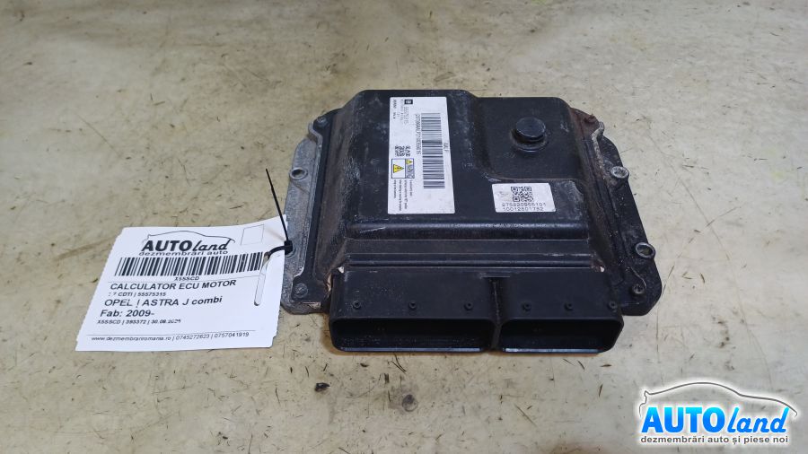 Calculator Ecu Motor OPEL ASTRA J combi 2009-2025 Cod 55575315 