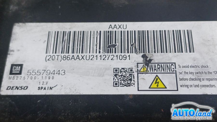 Calculator Ecu Motor OPEL ASTRA J hatchback 2009-2025 Cod 55579443 