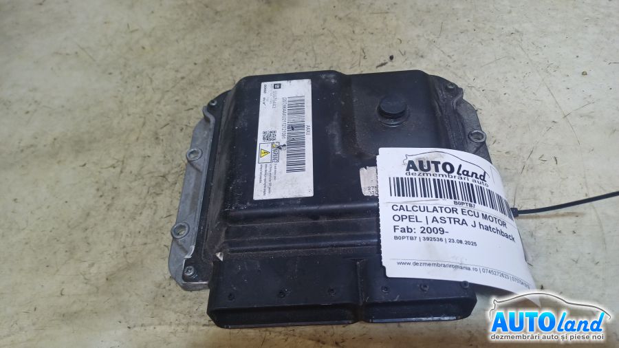Calculator Ecu Motor OPEL ASTRA J hatchback 2009-2025 Cod 55579443 