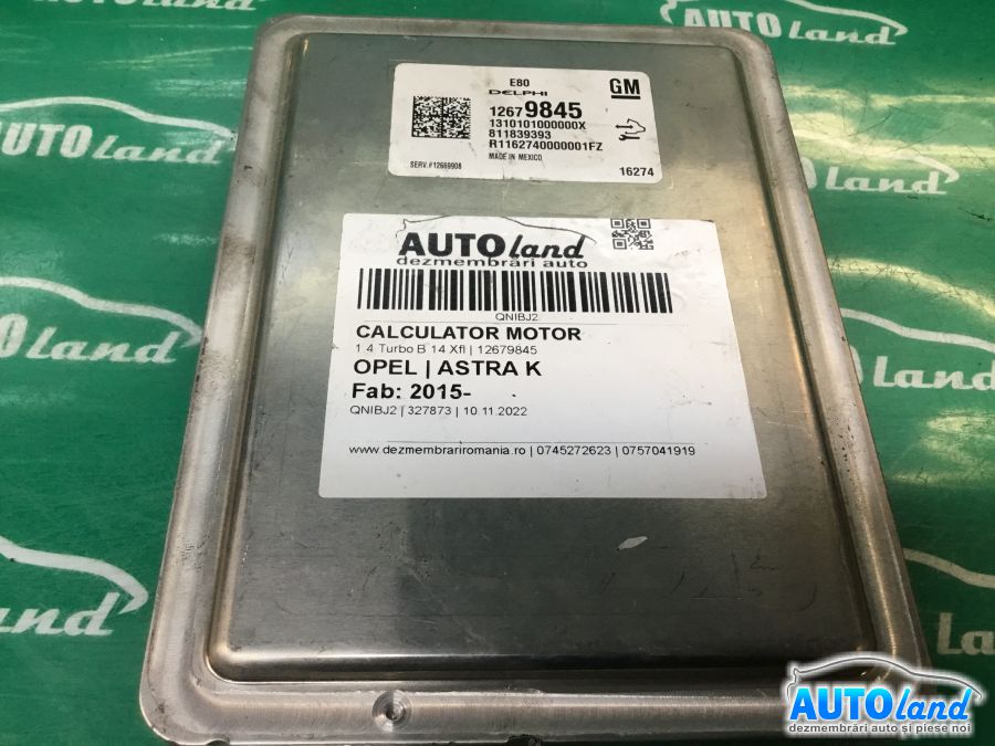 Calculator ECU Motor